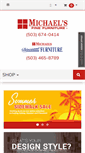 Mobile Screenshot of michaelsfinefurniture.com